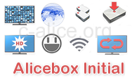Nouvelle offre Alice box Initial avec fonction disque dur numrique de 40 Go