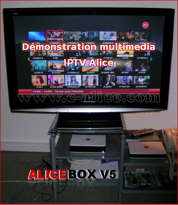 Prsentation et dmo multimedia Alicebox V5
